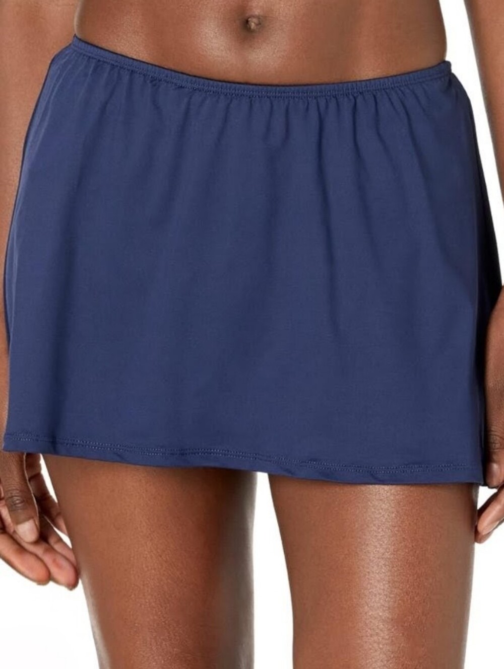 Bahia Resort Navy Swim Skirt Bottoms Cover-Up